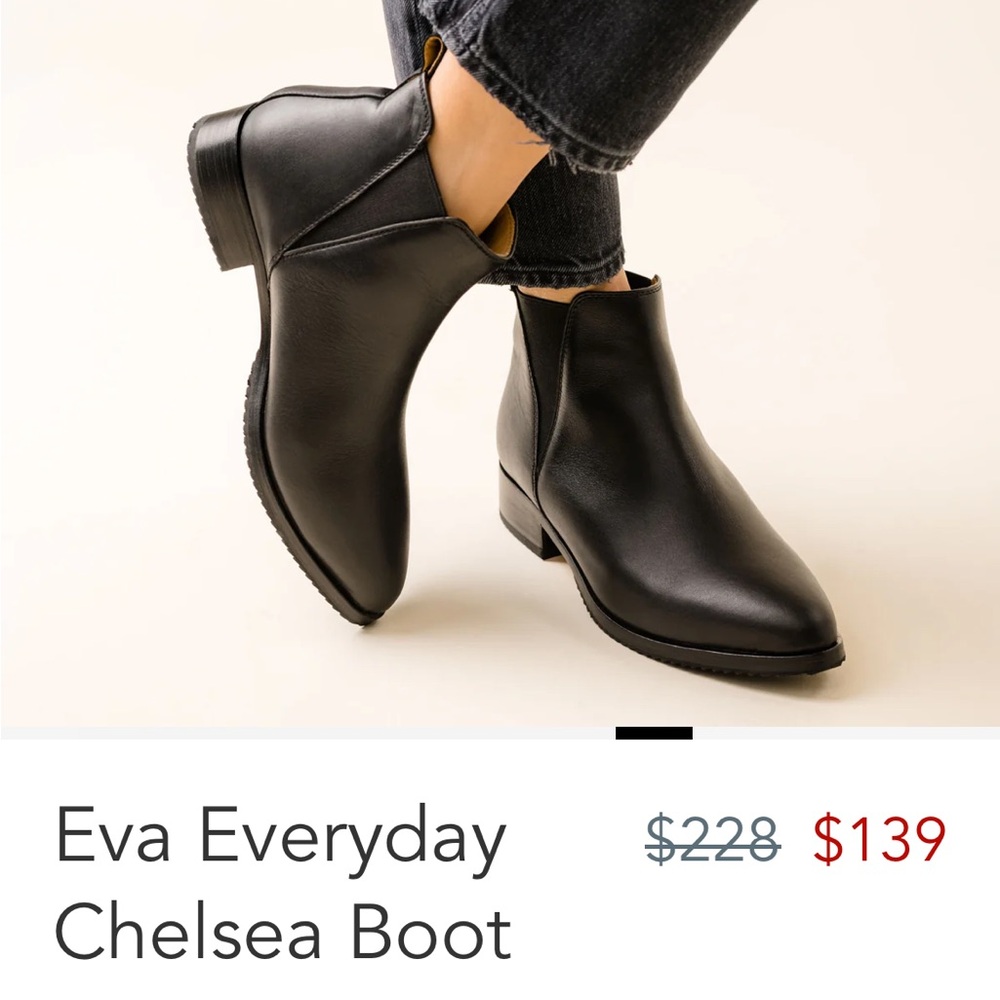 Nisolo Black Leather Ankle Boots
